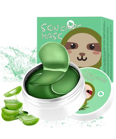 ProChosen 30 Pairs Collagen Under Eye Patches Anti-Aging Eye Lip Facial Mask Fade Eye Wrinkles Lip Lines Under Eye Bags Removal and Anti Wrinkle Skincare Hydrating (Aloe Vera) - Buy Online on GoSupps.com