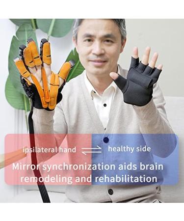 Rehabilitation Robotic Gloves Hempiplegia Stroke Paralysis Arthriti Patients Physical Reabilitech Therapy Finger Function Training Recovery Device Hand Rehab Training Robot Gloves Right M 3POUR Right M - Buy Online on GoSupps.com