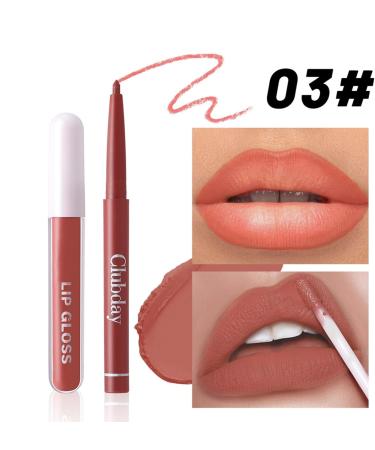 Matte Plumping Lip Liner and Lipstick Set With Liquid Pen for LongLasting Defined Lips - Buy Online on GoSupps.com