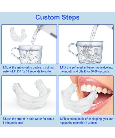 Anti Snoring Mouthpiece - Comfortable & Adjustable Snoring Solution - Buy Online on GoSupps.com