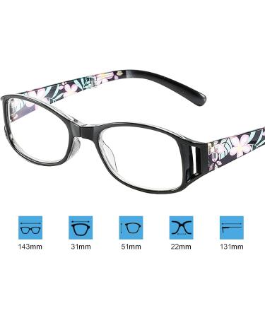 Joxigo 4 St ck Frauen Lesegl ser Anti-Blaulicht Faltbare kompakte Brillen mit Etui f r 55-59 Jahre - Buy Online on GoSupps.com
