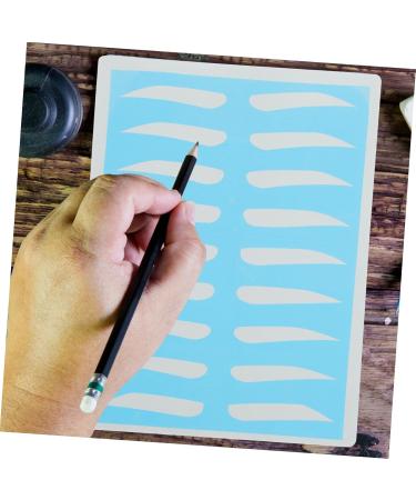 FOMIYES 8 Pairs Eyebrow Makeup Tool Card Eyebrow Practice Skin Material Makeup Tools Unibrow - Buy Online on GoSupps.com