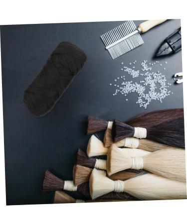 Beaupretty 4 Rolls Brazilian Wool Braid Natural Hair Wig Braid Hair Line Wig Hair Wire Long Straight Hair Wire Brazilian Wool Hair for Braids Hair Pin Women's Polypropylene Modeling Headband - Buy Online on GoSupps.com