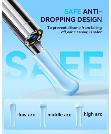 1080P HD Ear Cleaner Camera Ear Wax Removal Kit with Otoscope & 15 Ear Picks Best Ear Cleaning Tool for Adults - Buy Online on GoSupps.com