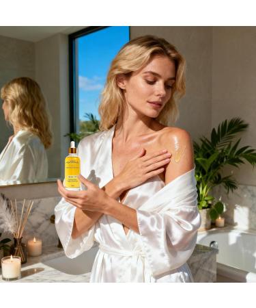 G n rique Firming Body Oil - 120 ml Body Moisturizer Restoring Elasticity | Skin Repair Care for Improving the Complexion of Arms and Face - Buy Online on GoSupps.com