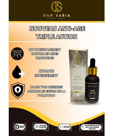 Best Anti-Aging Care Organic Face Serum.100% Organic Prickly Pear Seed Oil and Argan.Moisturizing & Firming.TOP 1 ANTI-WRINKLE AND ANTI-DARK CIRCLES CARE.Certified 100% ORGANIC PURE NATURAL.Vegan.30ml - Buy Online on GoSupps.com