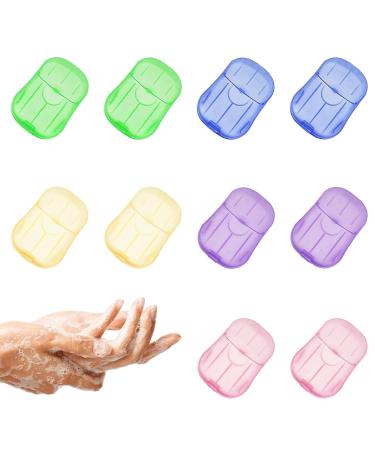 10 boxes of paper soap 200 pieces of soap leaves travel mini portable paper soap travel soap leaves travel soap leaves for outdoor camping hike
