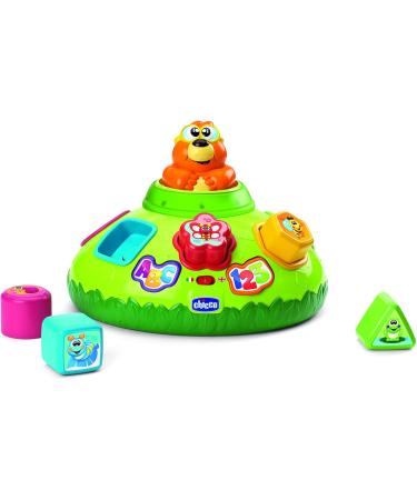 Chicco Sam the Mole Shape Sorter - Bilingual German & English Multi-Coloured | International Shipping Available - Buy Online on GoSupps.com