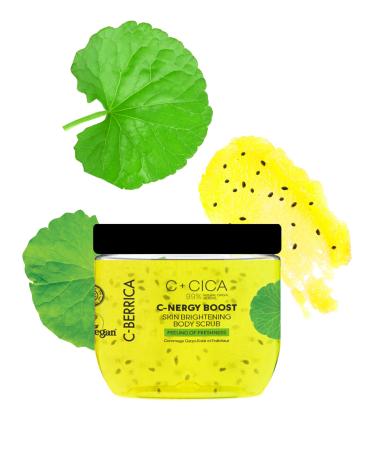 Natura Siberica CICA C-BERRICA. C-Energy Boost Skin Brightening Body SCRUB Sensation de fra cheur 200 ml