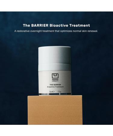 U Beauty BARRIER Night Cream Moisturizer - Bioactive Treatment for Softer Stronger Skin | Overnight Skin Barrier Cream with Urea & Hyaluronic Acid | 1.7 fl oz - Buy Online on GoSupps.com