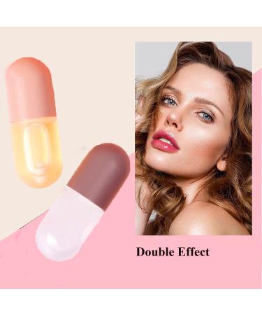Lip Plumper Set: Day and Night Gloss, Balm, Mask - Lip Cosmetics for All Day Plumping - Buy Online on GoSupps.com