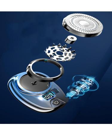 Onthpointe Onthpointe Mini Electric Shaver Onthpointe Mini Electric Razor Zao Mini Shaver Men 2024 Mini Electric Shavers for Men Mini Portable Shaver Rechargeable Waterproof Portable Razor (Blue) - Buy Online on GoSupps.com