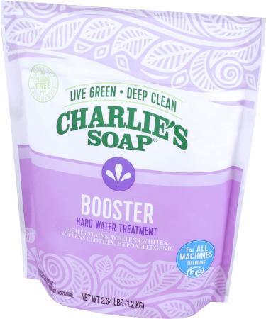 Charlie's Soap Booster & Hard Water Treatment (2.64 Lbs 2 Pack) - Natural Laundry Softener & Booster - Buy Online on GoSupps.com