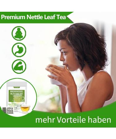  ULTHMOK ULTHMOK Premium 100% Chives Nettle Tea Bags - Made from 100% Wild Nettle Leaves - Additive Free & Caffeine Free - Soft & Nourishing - Buy Online on GoSupps.com