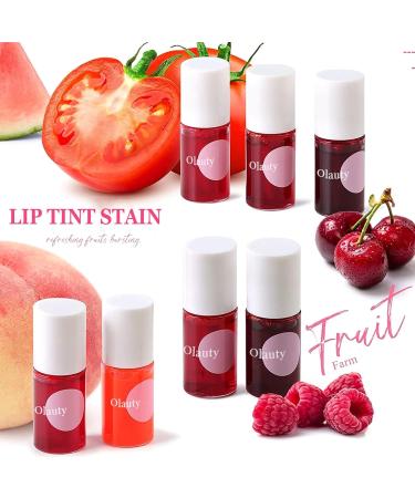 ZARICS 4 Colors Lip Tint Stain Set - Korean Lip Gloss & Multi-Use Lip and Cheek Tint | Long-Lasting Waterproof High Pigment Makeup - Buy Online on GoSupps.com