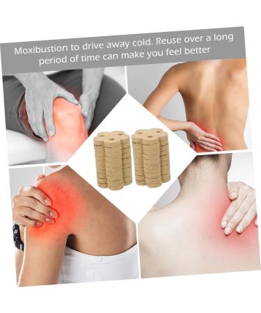 Shop Healeved Moxa 20st - Heart-Shaped Heat Therapy Moxa Cake for Acupuncture | International Shipping - Buy Online on GoSupps.com