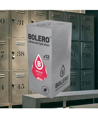 Buy Bolero Classic Hibiscus No Deposit 12 Pieces (108g) Refreshing Flavor for International Shipping - Buy Online on GoSupps.com