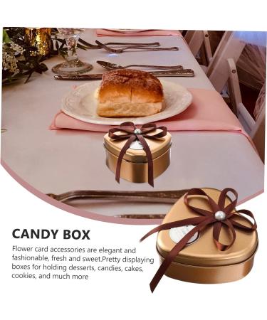 OUNONA Boxes Wedding Candy Tin Box Jewelry Tray Holiday Candy Tins Tinplate Candy Cans Accessories Child - Buy Online on GoSupps.com