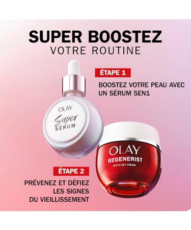 Procter Gamble Olay Regenerist SPF30 Day Cream antiwrinkle + firming care with SPF30 niacinamide and peptides renews firms and hydrates nongreasy 50 ml - Buy Online on GoSupps.com