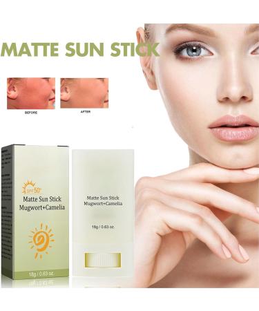 18g Sunblock Stick Matte Moisturizing UV Protection Lightweight Facial Sunscreen Stick for Women - Buy Online on GoSupps.com