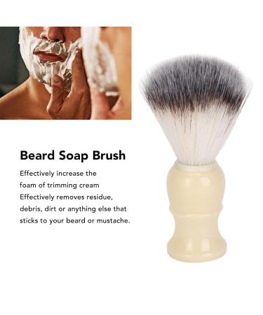 2 Pack Men's Beard Brush - Fine Synthetic Bristles for Grooming & Shaving - Perfect Home Salon Accessory - Buy Online on GoSupps.com