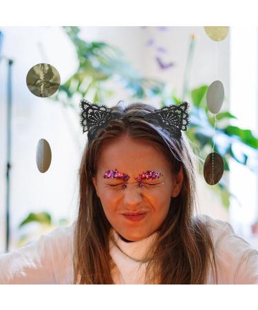 Frcolor Lace Cat Ears Headband Headpiece for Party Costume - Buy Online on GoSupps.com