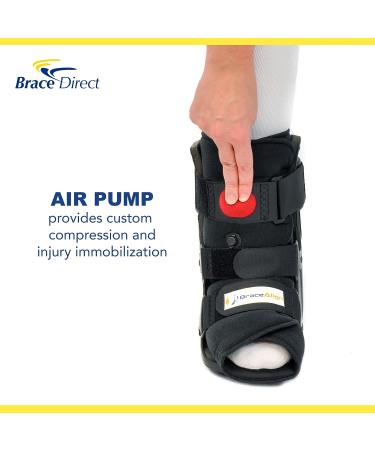 Brace Align Air CAM Walker Fracture Boot Short - PDAC Approved - Medium Size - Medical Recovery & Healing Protection for Toe, Foot, Ankle Injuries - Buy Online on GoSupps.com