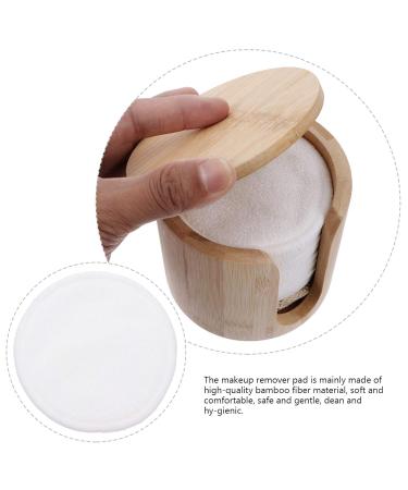Zerodeko Reusable Bamboo Makeup Remover Pads Set - Eco-Friendly Facial Cleansing Rounds with Laundry Bag & Bamboo Holder for All Skin Types - Buy Online on GoSupps.com