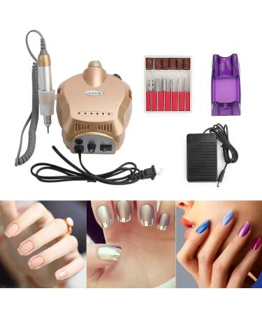 Professional 30000 RPM Nail Drill Machine Set for Gel Nails - Home and Salon Use - Buy Online on GoSupps.com