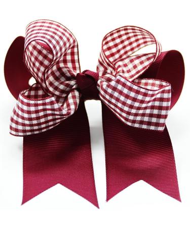 PrettyBoutique Set of 10 Girls Hair Accessories School Set - Bobbles Clips and Headbands (Wine) - Buy Online on GoSupps.com