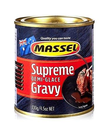 Massel Sauce Powder Vegan Gluten Free Kosher Certified Supreme Demi Glace Flavour - 4.5 Oz - Pack Of 3
