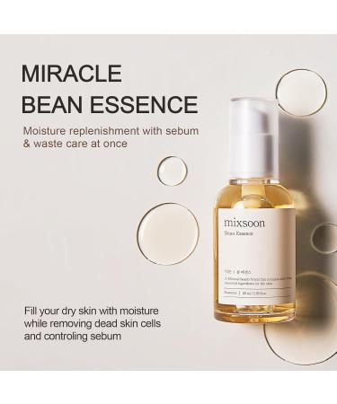 Mixsoon Bean Essence & Cream Set - Deep Moisture & Pore Care for Dull Textured Skin | International Shipping Available - Buy Online on GoSupps.com