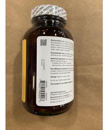 Metagenics - OmegaGenics Neuro 1000-60 Softgels - Buy Online on GoSupps.com