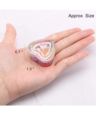 4 Pcs Glass Dappen Monomer Dish Acrylic Nail Cup Set with Lids - Buy Online on GoSupps.com