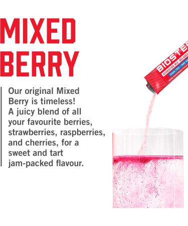 BioSteel Hydration Mix Great Tasting Hydration with Zero Sugar and No Artificial Flavours or Preservatives Mixed Berry Flavour 24 Single Serving Packets - Buy Online on GoSupps.com
