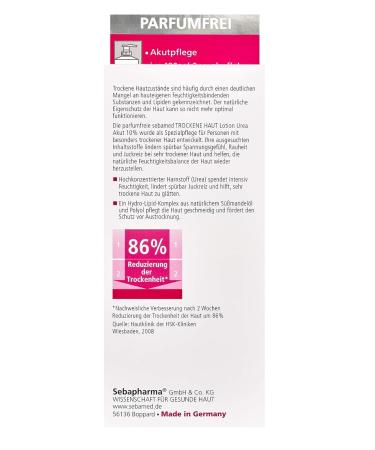 Sebamed Urea Acute 10% Lotion & Everyday Shampoo Bundle - Perfume-Free 200ml & 400ml for Men & Women - International Shipping Available - Buy Online on GoSupps.com