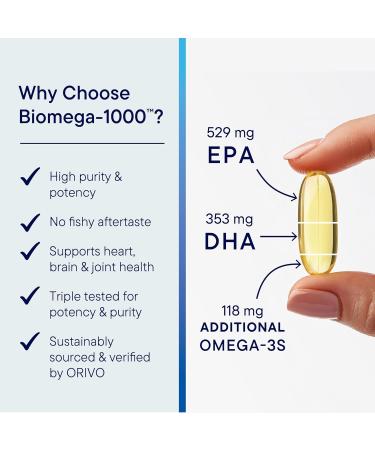 Biotics Research B12-2000 & Biomega-1000 Omega-3s Fish Oil softgels High Potency Vitamin B12 B6 Folate & EPA/DHA Energy Heart Brain Methylation & Immune Support- 60 Lozenges + 90 Softgels - Buy Online on GoSupps.com