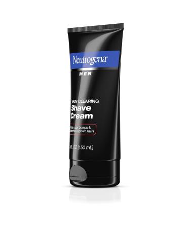 Neutrogena Men Skin Clearing Shave Cream - Oil-Free Prevents Razor Bumps & Ingrown Hairs 5.1 fl. oz - International Shipping Available - Buy Online on GoSupps.com