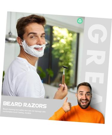 Healeeved Bamboo Grip Back Trimmer - 4-Piece Men's Shaving Tool Set for Easy Back Grooming - Buy Online on GoSupps.com