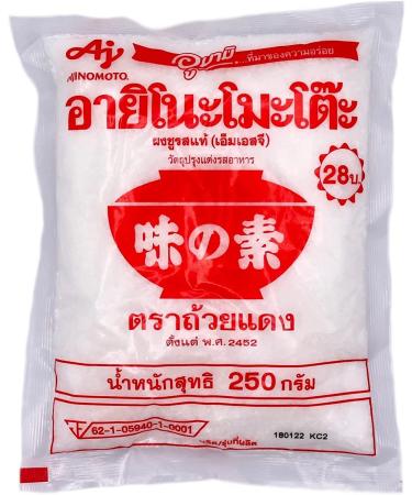 Ajinomoto MSG Monosodium Glutamate || Colorless Odorless Flavor Enhancer || Umami Seasoning- 250g (Pack of 3)
