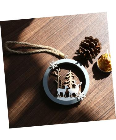 Yardenfun Hollow-Out Pendant Wooden Pendant Hanging Pendant Wall Hanging Decorate Christmas - Buy Online on GoSupps.com