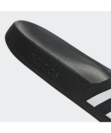 Shop adidas Unisex Adilette Aqua Slides - Core Black Ftwr White Sandals | International Shipping Available - Buy Online on GoSupps.com