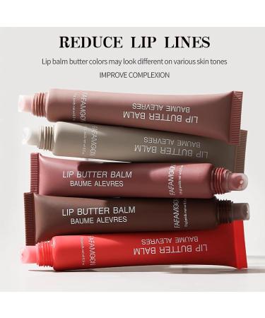 5 PCS Lip Glossy Butter Balm Set Ultra-Hydrating Instant Moisture and Hydration Lip Gloss Long-lasting Hydrating Non-Sticky Lip Balm Soften Dry Lips and Lip Care - Buy Online on GoSupps.com
