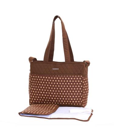 Slimbridge Bremen Baby Changing Tote Bag and Mat M Brown