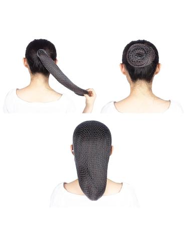 WeKen 30 Pcs Hair Net 22 Inches for Women - Elastic Edge Mesh Hairnets for Sleeping, Ballet, Bun, Food Service, Work and Wigs - White - Buy Online on GoSupps.com