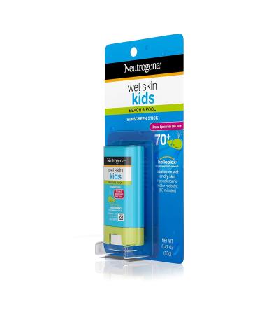 Neutrogena Kids Water Resistant Sunscreen Stick SPF 70 - 0.47 oz (Pack of 2) - Buy Online on GoSupps.com