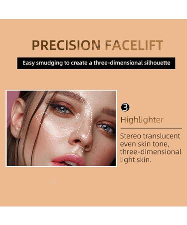 Gold Liquid Highlighter Wand with Cushion Applicator - Long Lasting Shimmer Finish Makeup Stick for Face Illumination - Buy Online on GoSupps.com