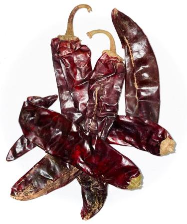 Dried Whole Guajillo Chilli Peppers - 100g - Buy Online on GoSupps.com