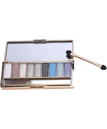 NIEI Makeup Palette Waterproof Eyeshadow Palette with Brush #5 - Buy Online on GoSupps.com