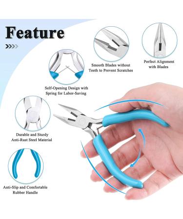 5-Pack Jewelry Pliers Set - Essential Tools for Crafting and Repairs - Buy Online on GoSupps.com